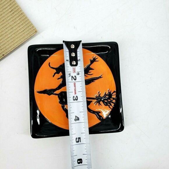Yankee Candle Set of 3 Halloween Mini Plates - Picture 9 of 12